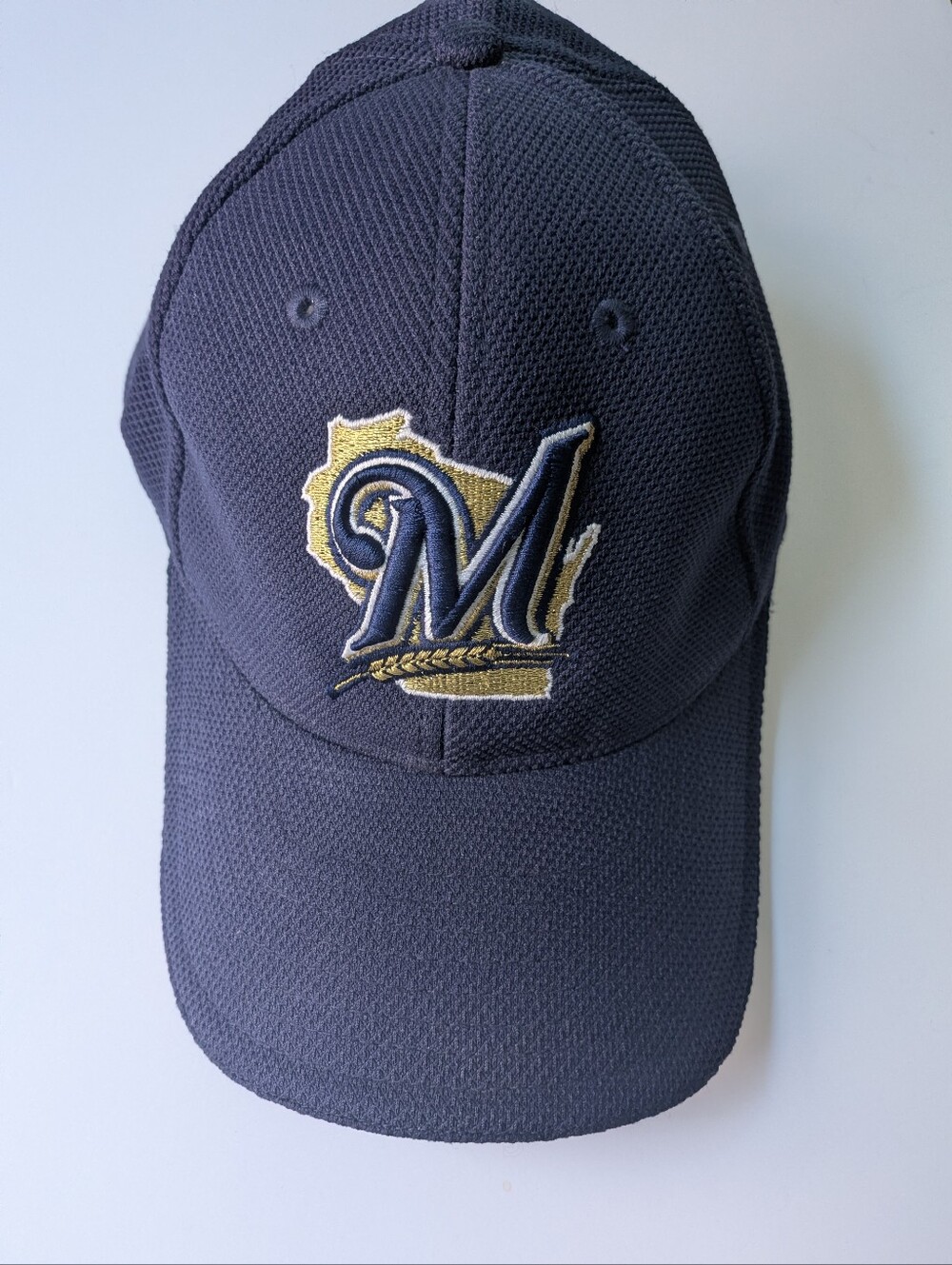 Milwaukee Brewers Navy & Gold Baseball Cap